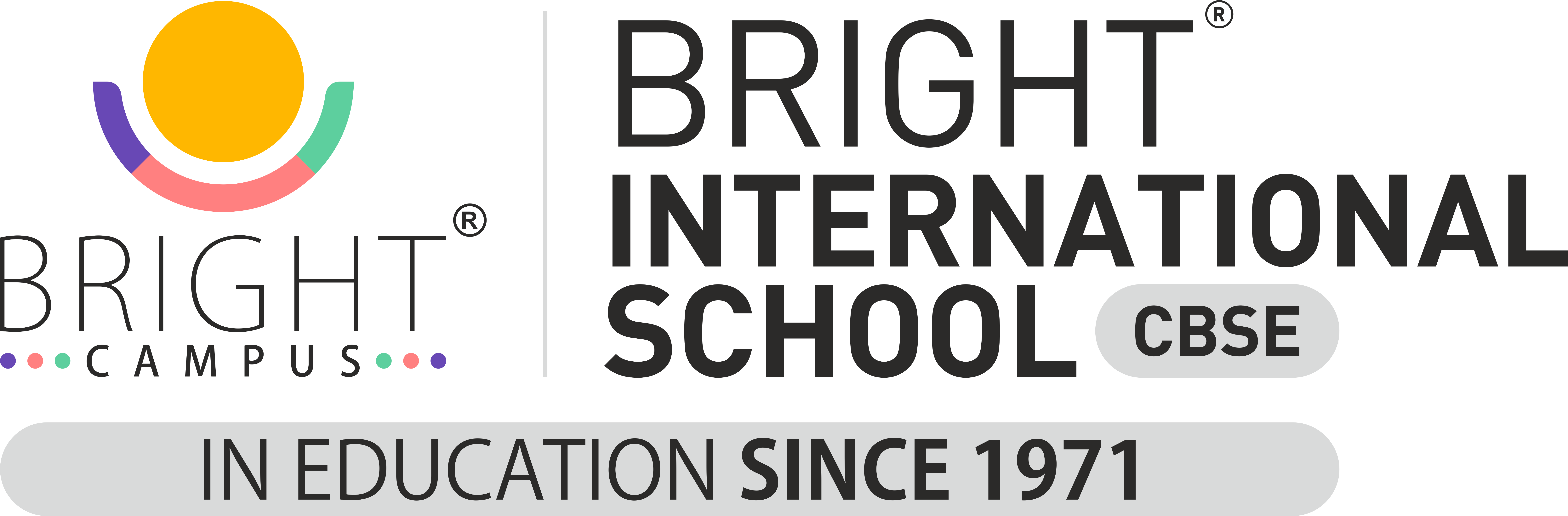 New Logo Of Bright International School