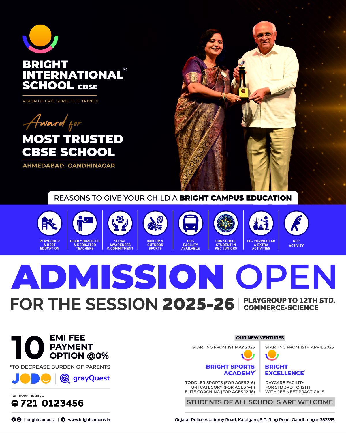 Most Trusted CBSE School in Ahmedabad-Gandhinagar